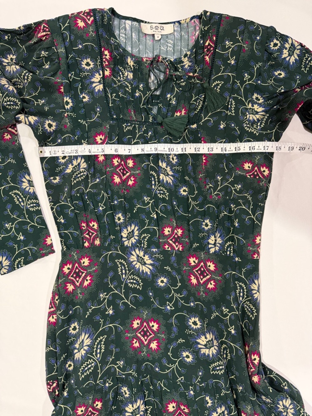 Sea New York Floral Maxi Robina Dress ~ M - Picture 10 of 15